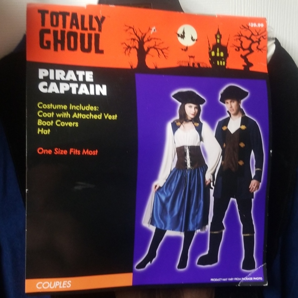Pirate captain costume
